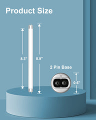Shootingstar T5 6W Replacement Bulbs in packaging
