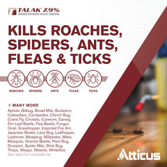 Side view of Atticus Talak 7.9% Insecticide Concentrate 1-gal bottle