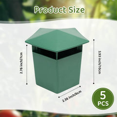 Side view of Beslands Plastic Box showing dimensions