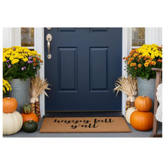 Side view of Calloway Mills Hapy Fall Yall Doormat
