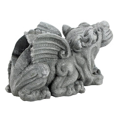 Side view of Design Toscano Gothic Gargoyle Guardian