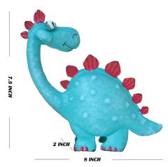 Side view of GIFTME 5 Dinosaur Garden Statue showing details