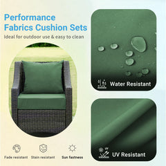 Side view of IPYNBAP Outdoor Seat Cushion