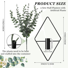 Side view of Jexine hanging planter showcasing the inner tube for plants