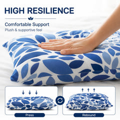 Side view of JMKaixin decorative throw pillow