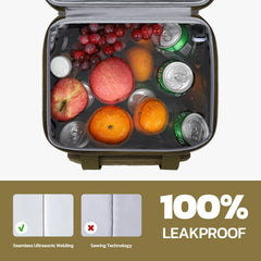 Side view of Maelstrom insulated lunch box