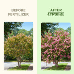 Side view of TPS NUTRIENTS Crepe Myrtle Fertilizer bottle