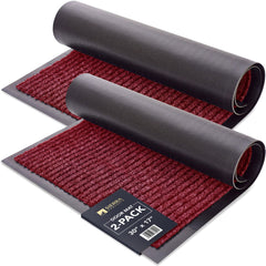 Sierra Concepts Welcome Doormat front view, red colour