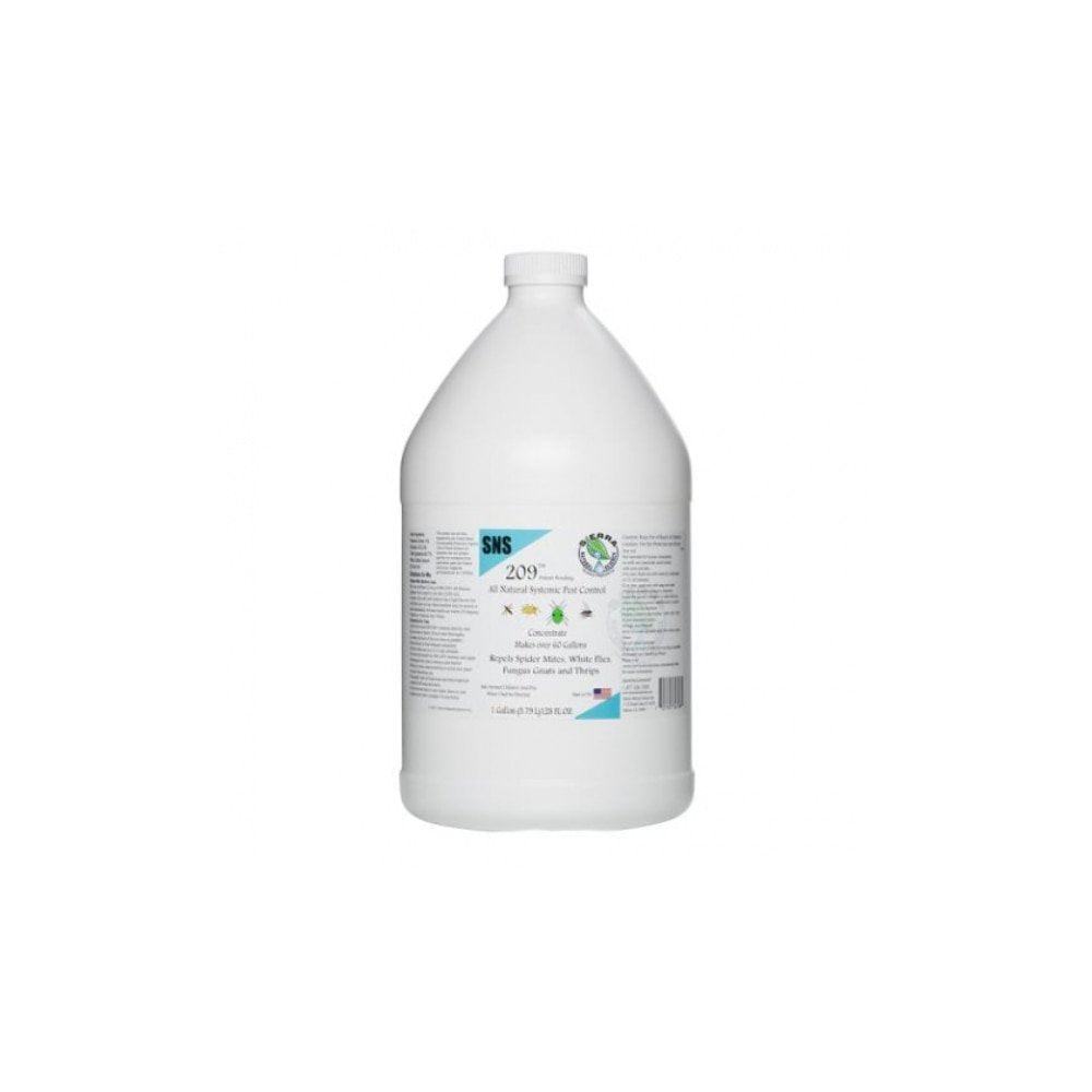 Sierra Natural Science SNS 209 Pest Control Concentrate 1 Gallon clear bottle