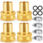 SIGURANTA 3/4" Hose Fitting Female Brass Connector front view