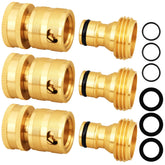 SIGURANTA garden hose quick connectors set with 3 pieces