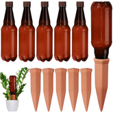 SiliFine terracotta self watering spike with bottle