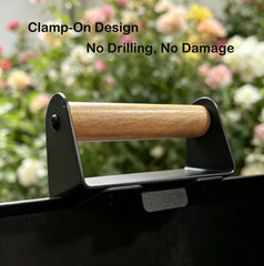 Silroera Handle and Hinge Kit for Blackstone griddles, side view