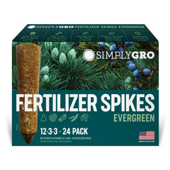 SimplyGro Fertilizer Spikes 24 count packaging front view