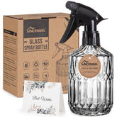 Sincengel Plant Mister Spray Bottle 13.5 oz grey model front view