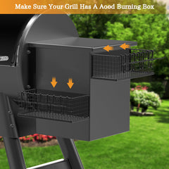Sirozi Magnetic Storage Bin filled with grilling tools