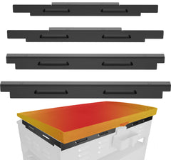 Sivsis wind guard front view for 36-inch griddle