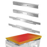 Sivsis Wind Guards for 28" griddle front view