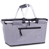 SIYUAN Picnic Basket front view, grey color