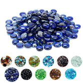 Skyflame 10-Pound Fire Glass Beads Royal Cobalt Blue front view