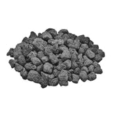 Skyflame 10LB Natural Lava Rocks front view