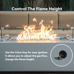 Skyflame Gas Key Valve Kit installation setup