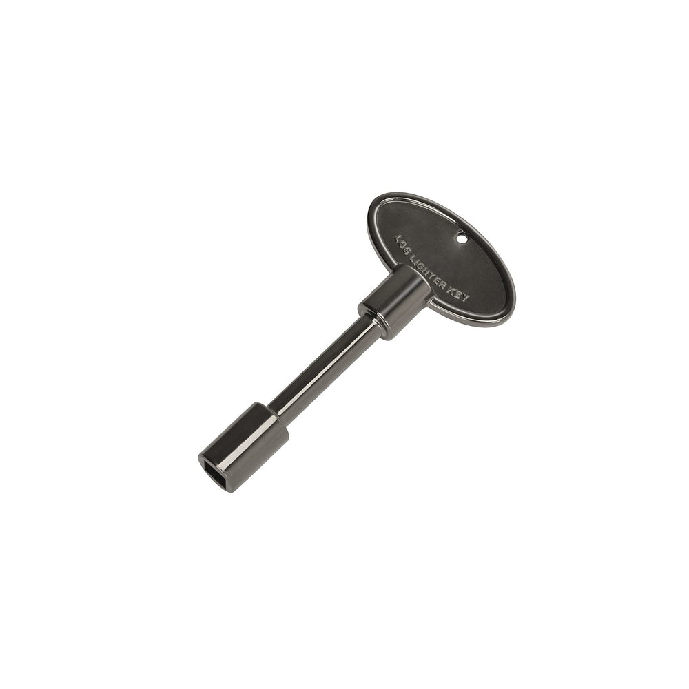 Skyflame Universal Gas Valve Key 3 inches flat black front view