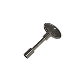 Skyflame Universal Gas Valve Key 3 inches flat black front view
