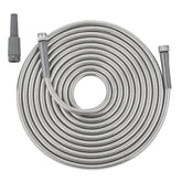 Skyward 30ft stainless steel garden hose with gray finish