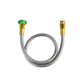 Skyward 3ft Stainless Steel Garden Hose front view