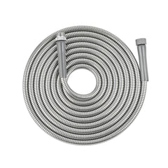 Skyward Stainless Steel Garden Hose 20ft gray model front view