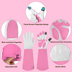 SLARMOR Gardening Gloves showing elbow-length gauntlet design