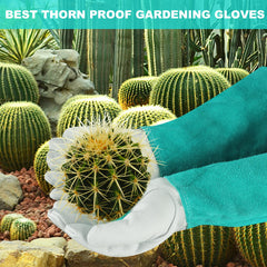 SLARMOR Gardening Gloves showing flexible grip design