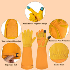 SLARMOR Gardening Gloves with elbow-length design