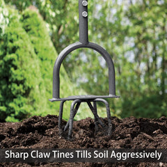Small Garden Claw designed for tilling pots and narrow planting spots