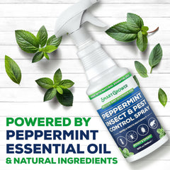 Smart Grower Peppermint Oil Spray 32oz bottle with label