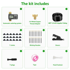 Smart timer control panel for HEKIWAY drip irrigation system