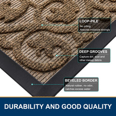 Smiry doormat in a residential entryway