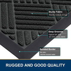 Smiry doormat in outdoor setting