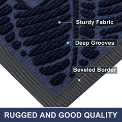 Smiry doormat in use at an entryway