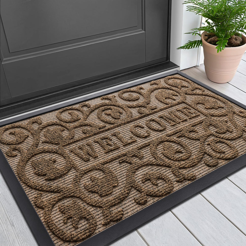 Smiry Front Door Mat 33" x 21" front view