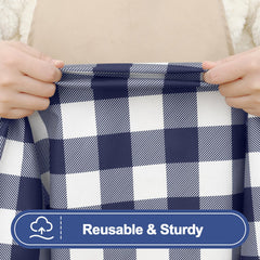 Smiry picnic table cover set in a backyard setting