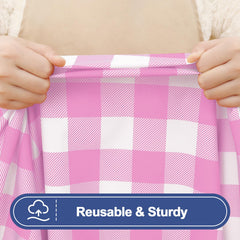 Smiry picnic table cover set packed in drawstring storage bag