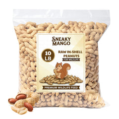 Sneaky Mango Raw Peanuts in Shell 10 lbs front view
