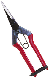 Snipper T-550 red stainless steel gardening scissors front view