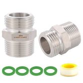 SNUTUYA 3/4" GHT Male to 3/4" NPT Male Connector front view