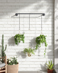 SOFITORG Plant Hanging Rod in a modern living room