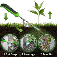 Soft-grip ergonomic handle of weeding tools