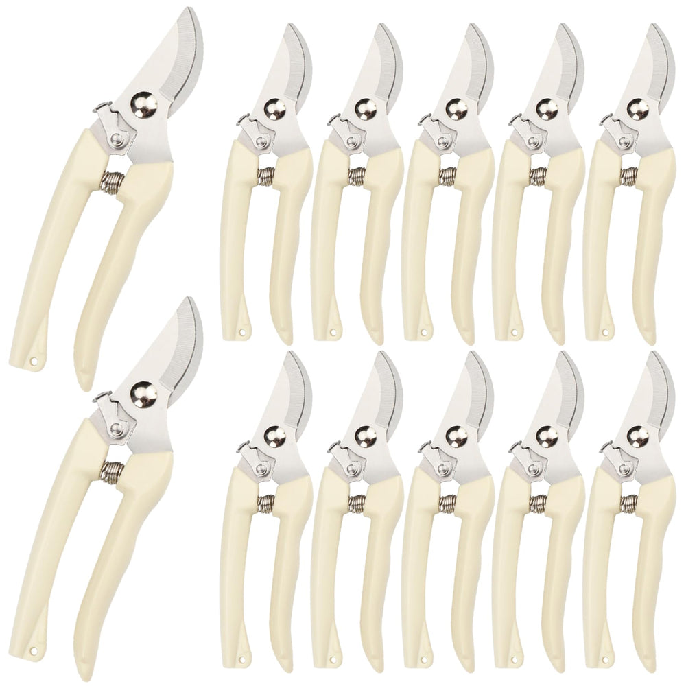 SoftSense Garden Scissors 12 Pcs set in white front view