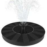 Solatec Solar Fountain Pump front view with solar panel